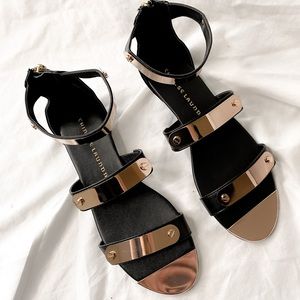 Chinese Laundry now or never black sandal